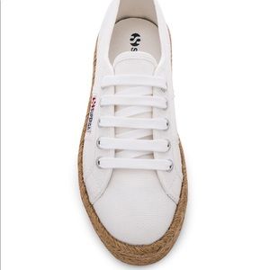 Espadrille platform sneakers